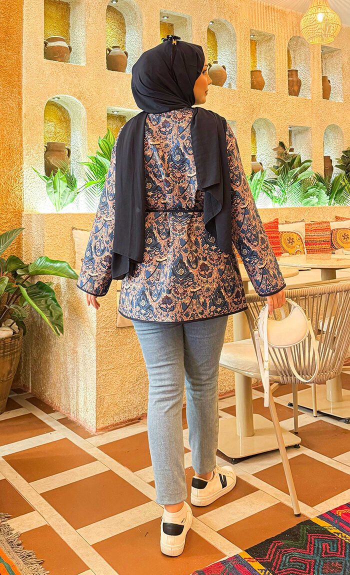 Bohem Kapitone Ceket