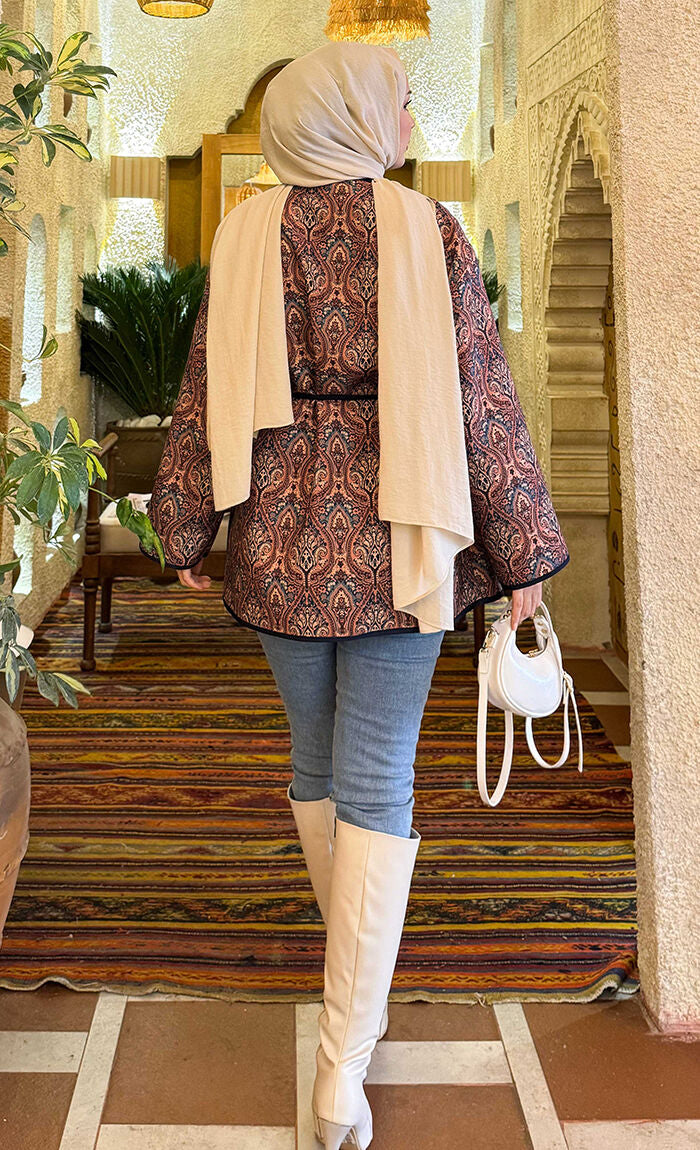 Bohem Kapitone Ceket