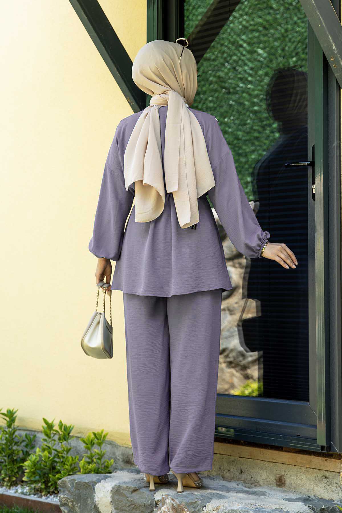 Kimono Aerobin İkili Takım Gri