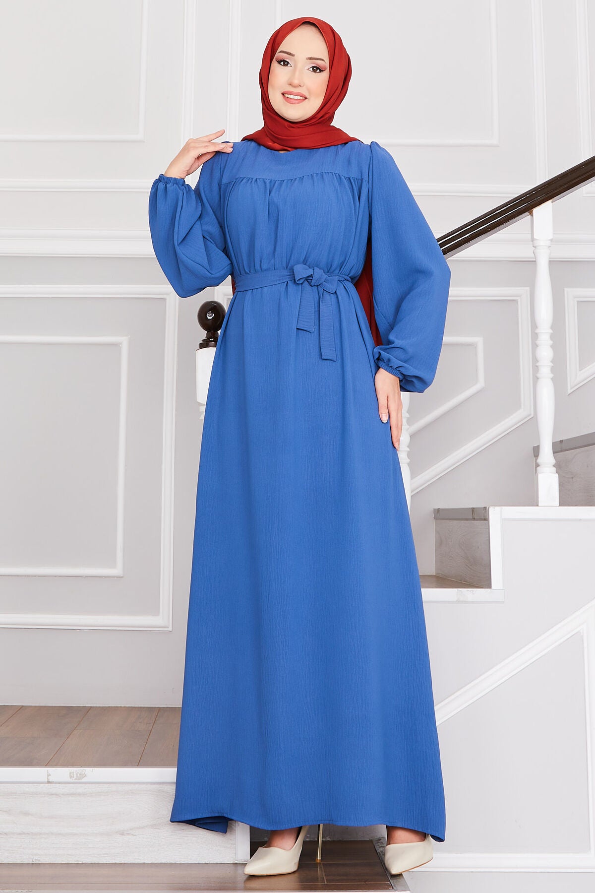 Aérobin Elbise indigo