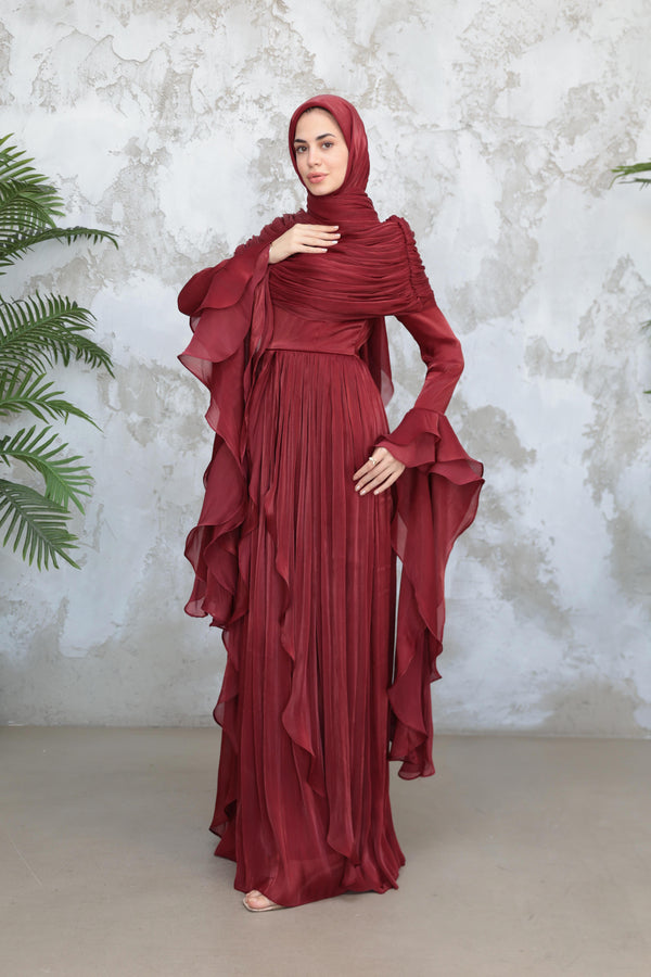 Peri Abiye bordo
