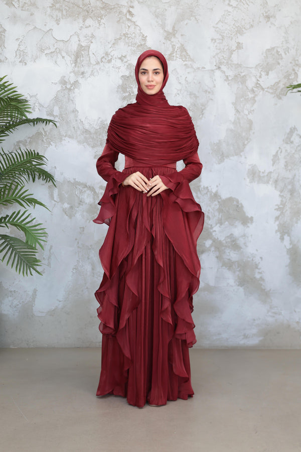 Peri Abiye bordo