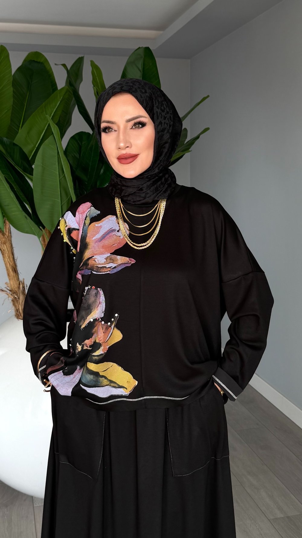 Arya ikili Takım siyah