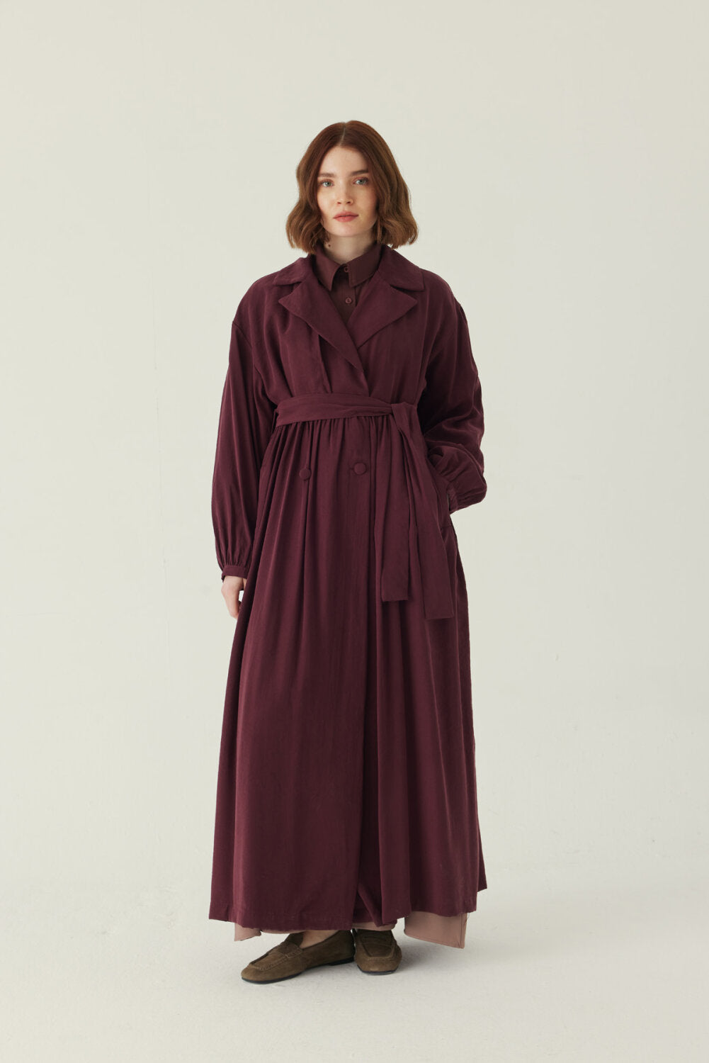 Modal Trenckot bordo