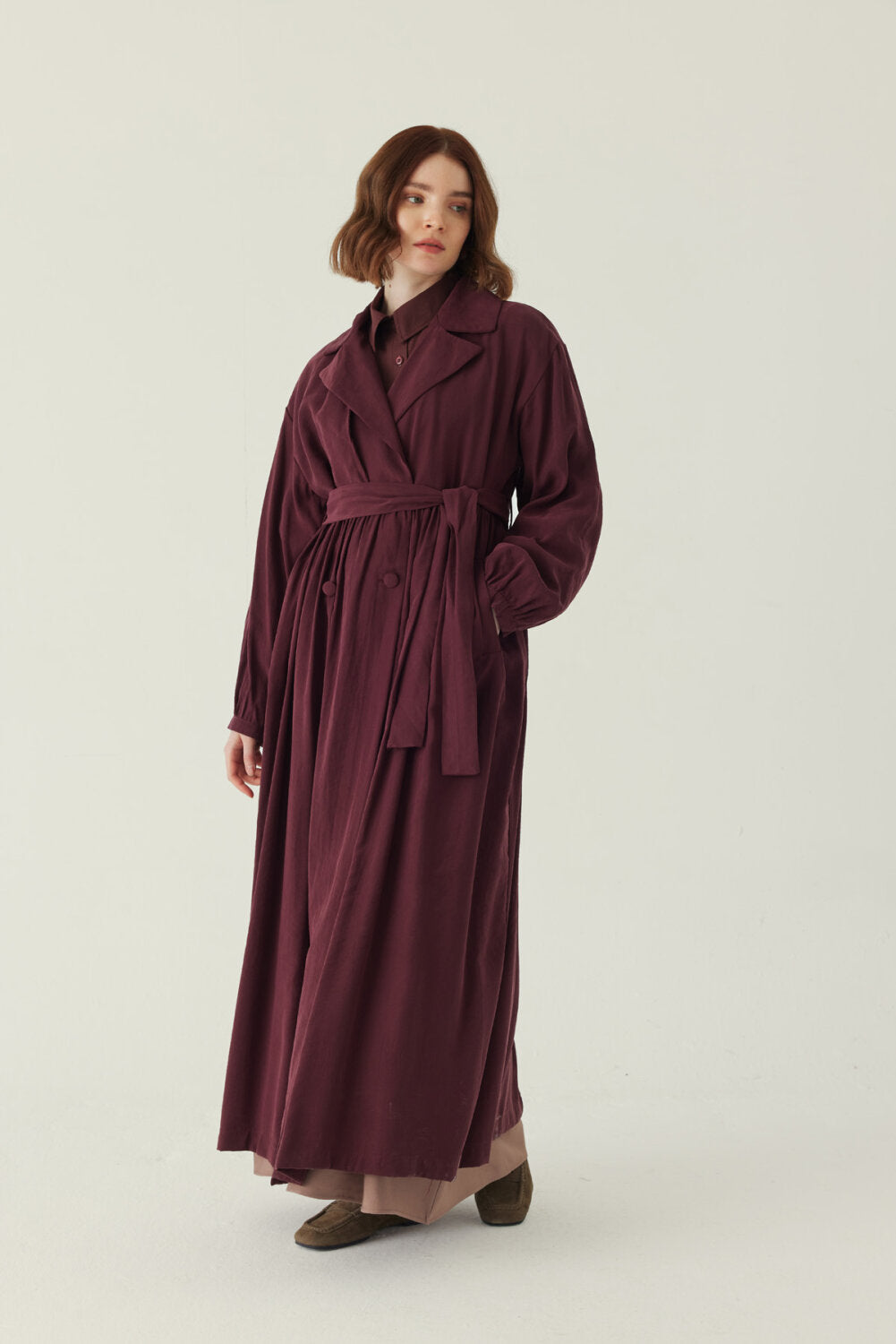 Modal Trenckot bordo