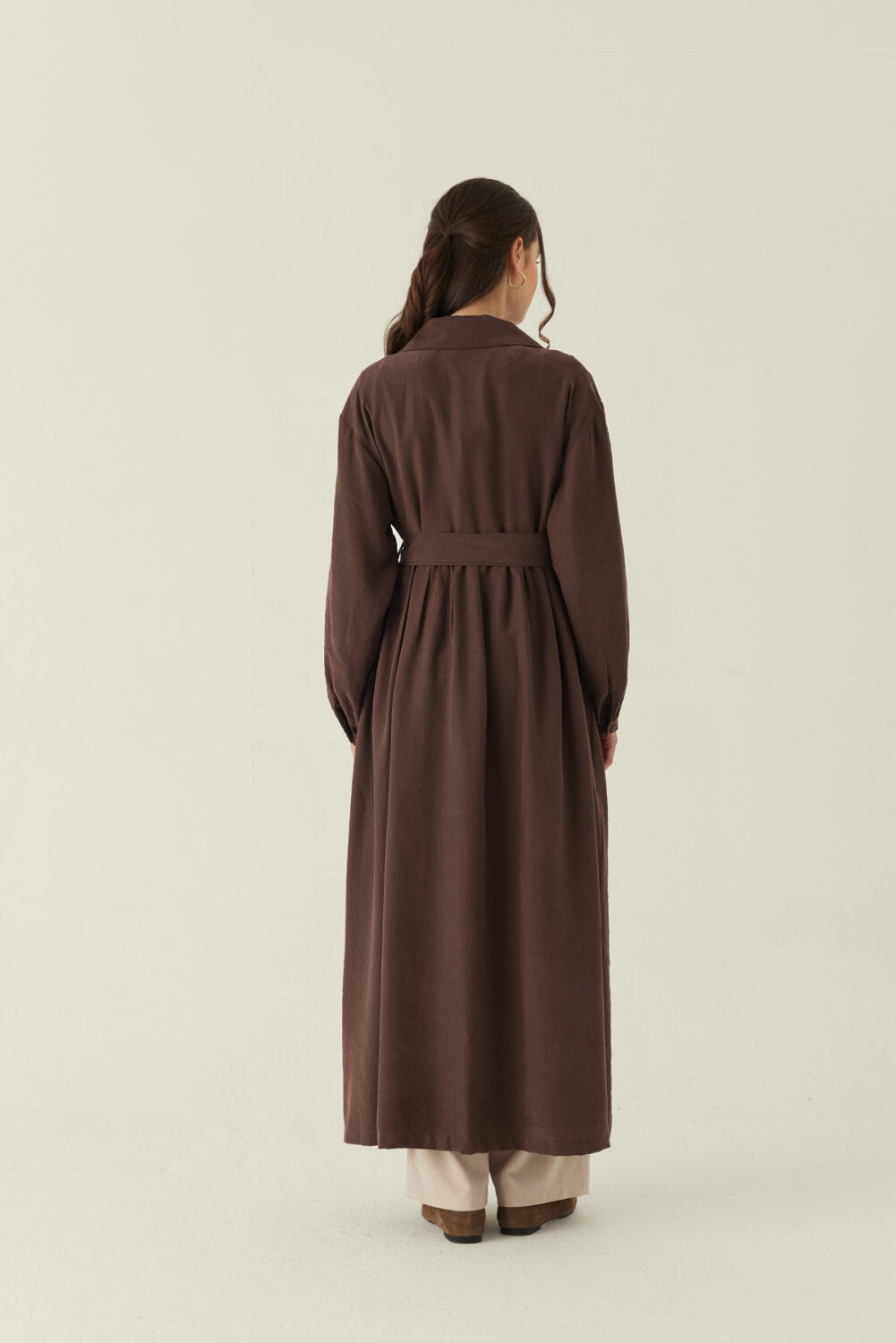 Modal Trenckot kahve