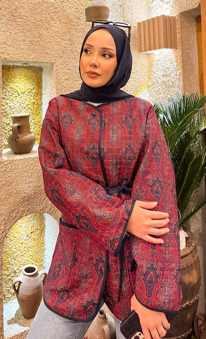 Bohem Kapitone Ceket