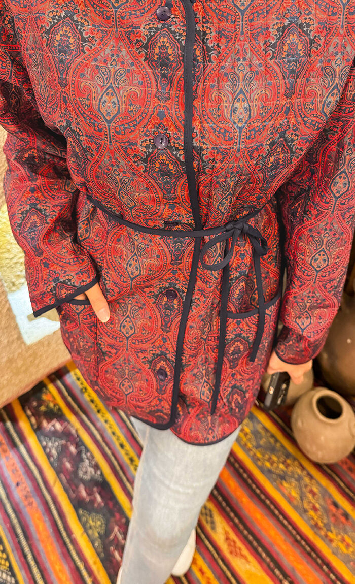 Bohem Kapitone Ceket