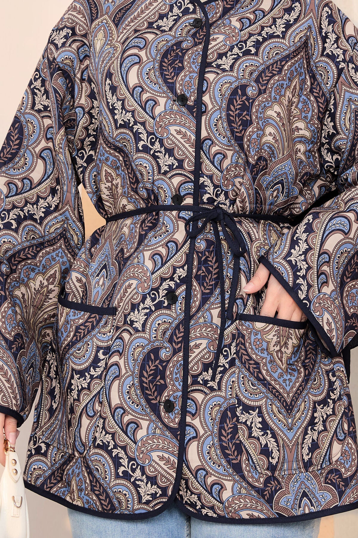 Bohem Kapitone Ceket