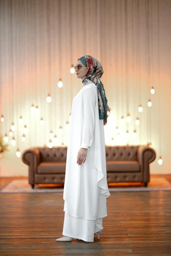 Lina ikili Takım beyaz