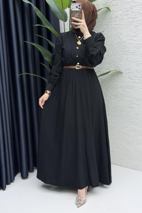 Black Sareh Modest Dress