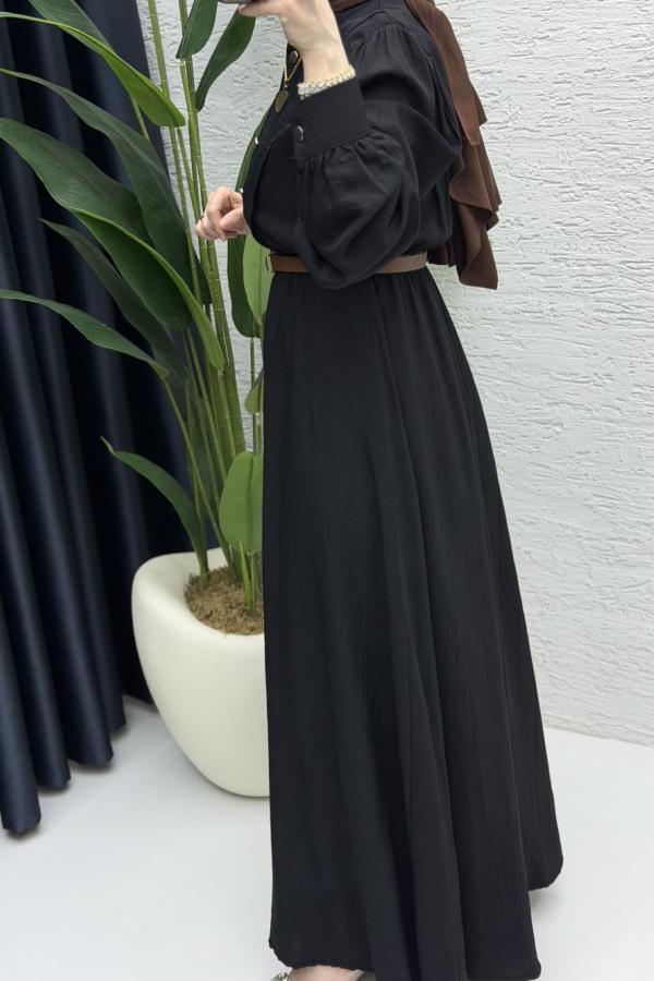 Black Sareh Modest Dress