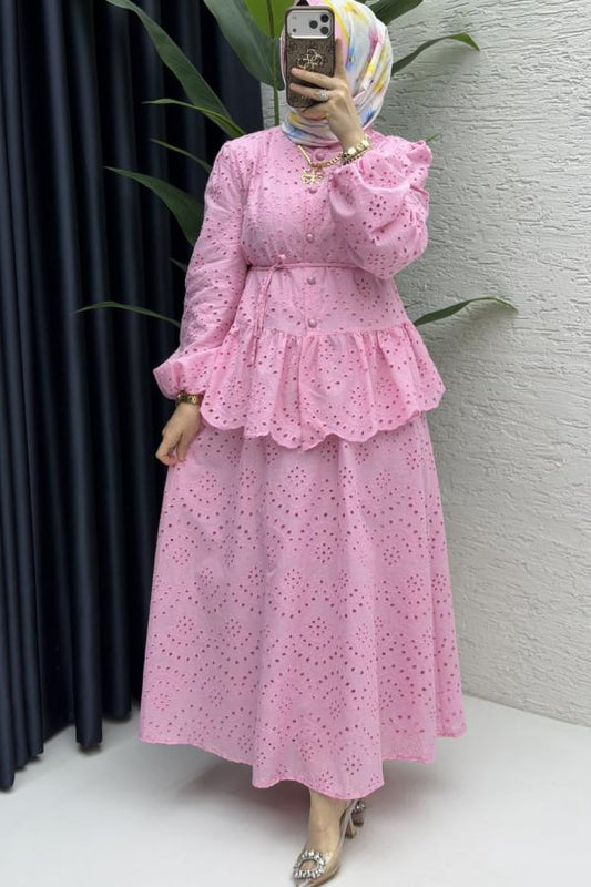 Naz Etekli Takım pembe
