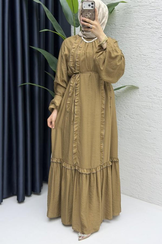 Prinzessinnenkleid Latte