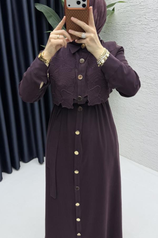 Hürrem elbise Mürdüm