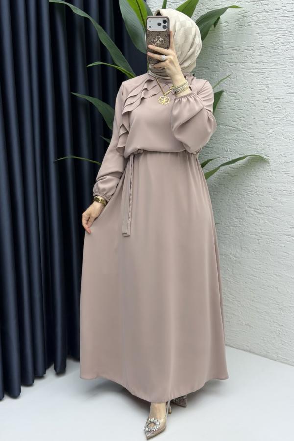 Hira Elbise taş rengi