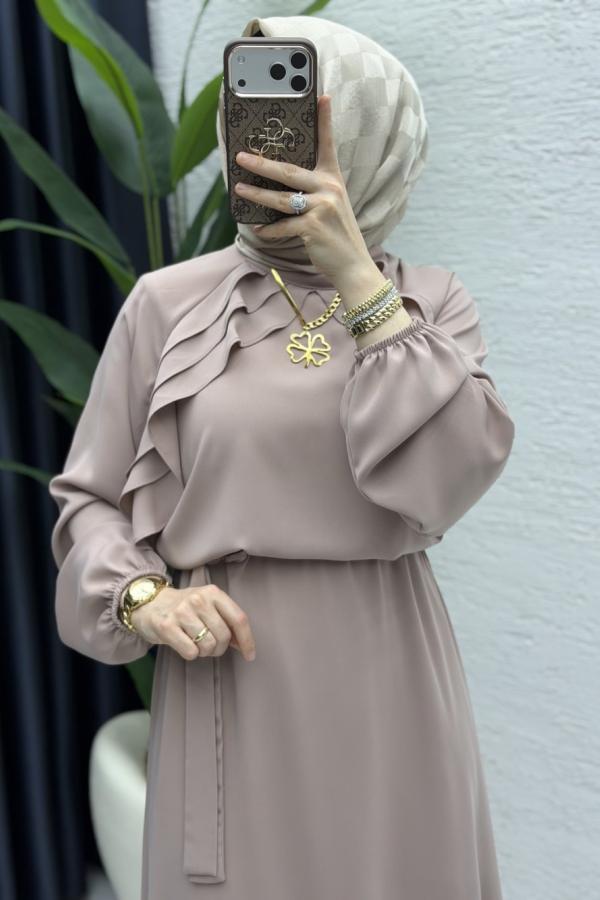 Hira Elbise taş rengi