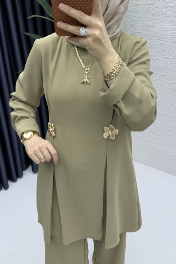 Yasmin ikili Takım açık haki