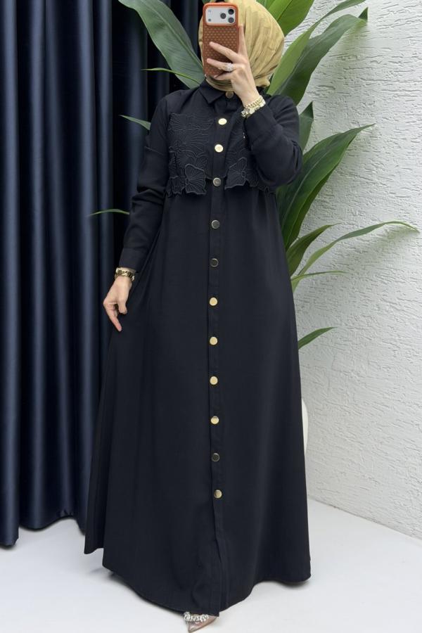 Hürrem elbise siyah