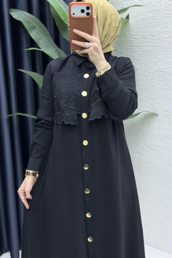 Hürrem elbise siyah