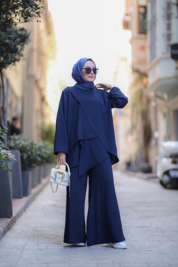 Senne ikili Takım lacivert