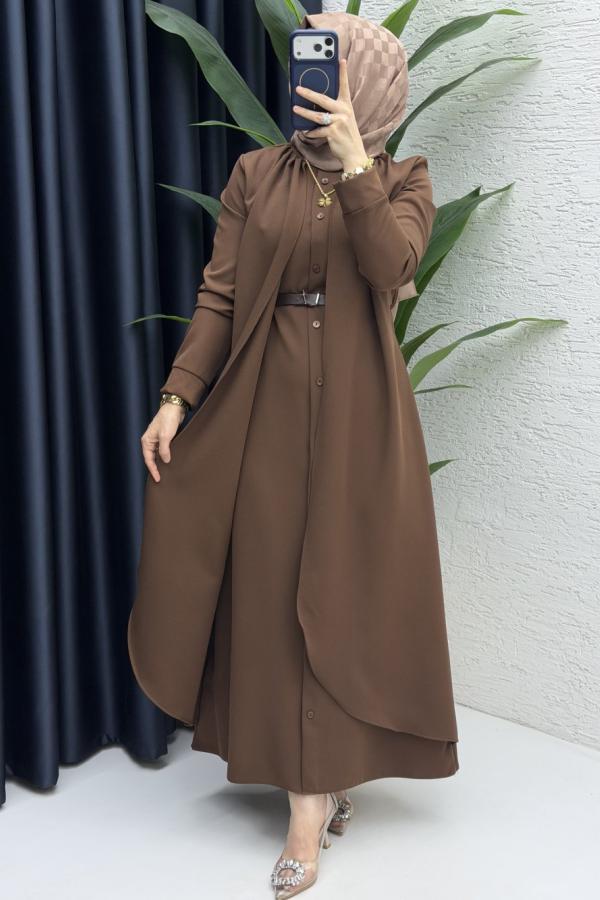 Hayal Elbise kahverengi