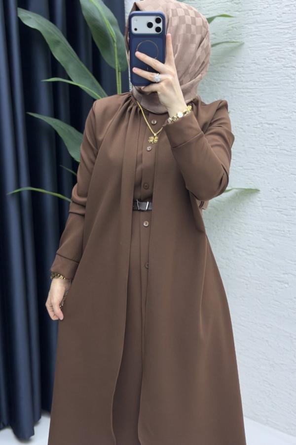 Hayal Elbise kahverengi
