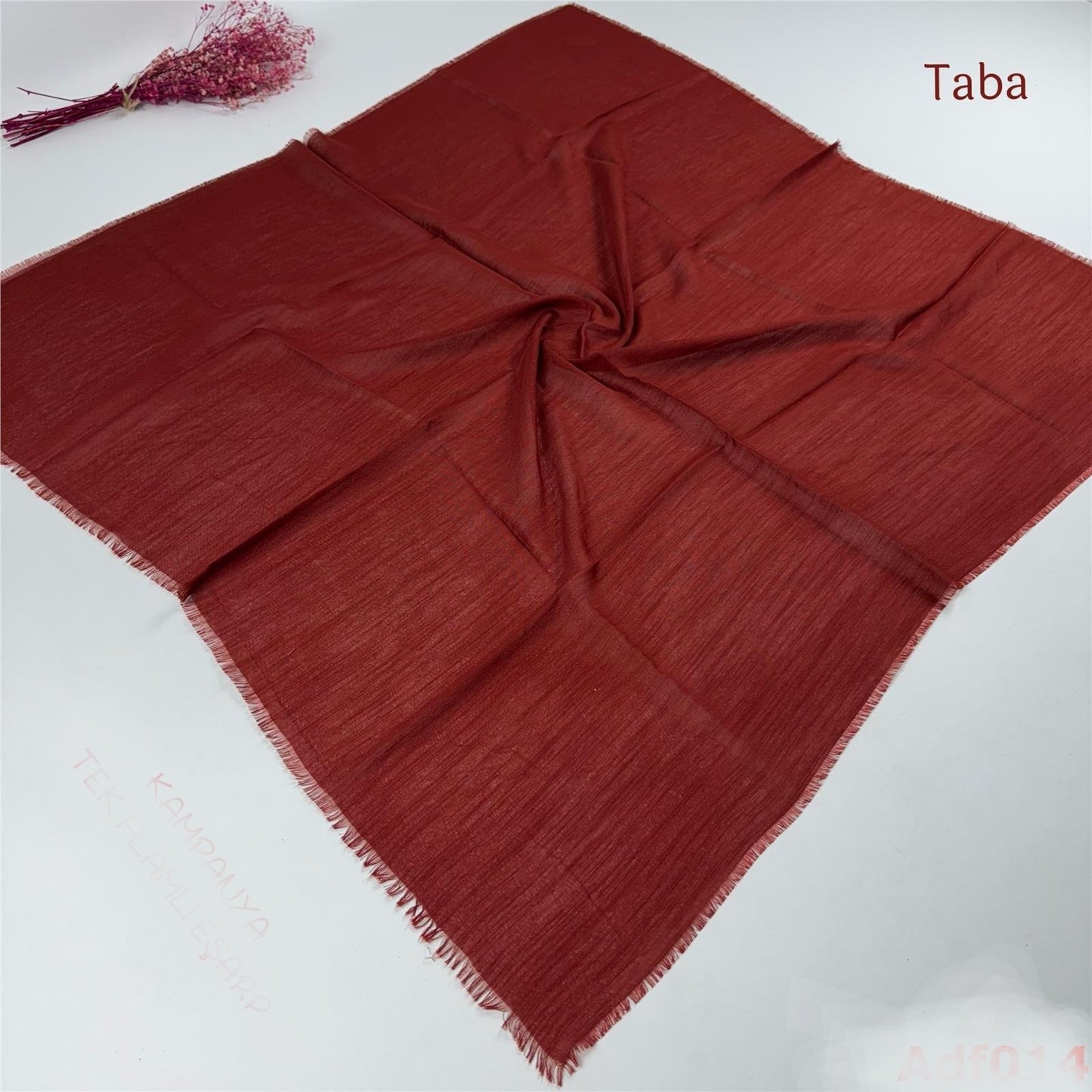 Düz coton flamlı Eşarp 50 adet