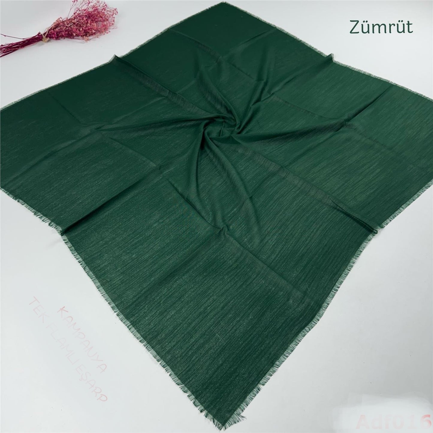 Düz coton flamlı Eşarp 50 adet