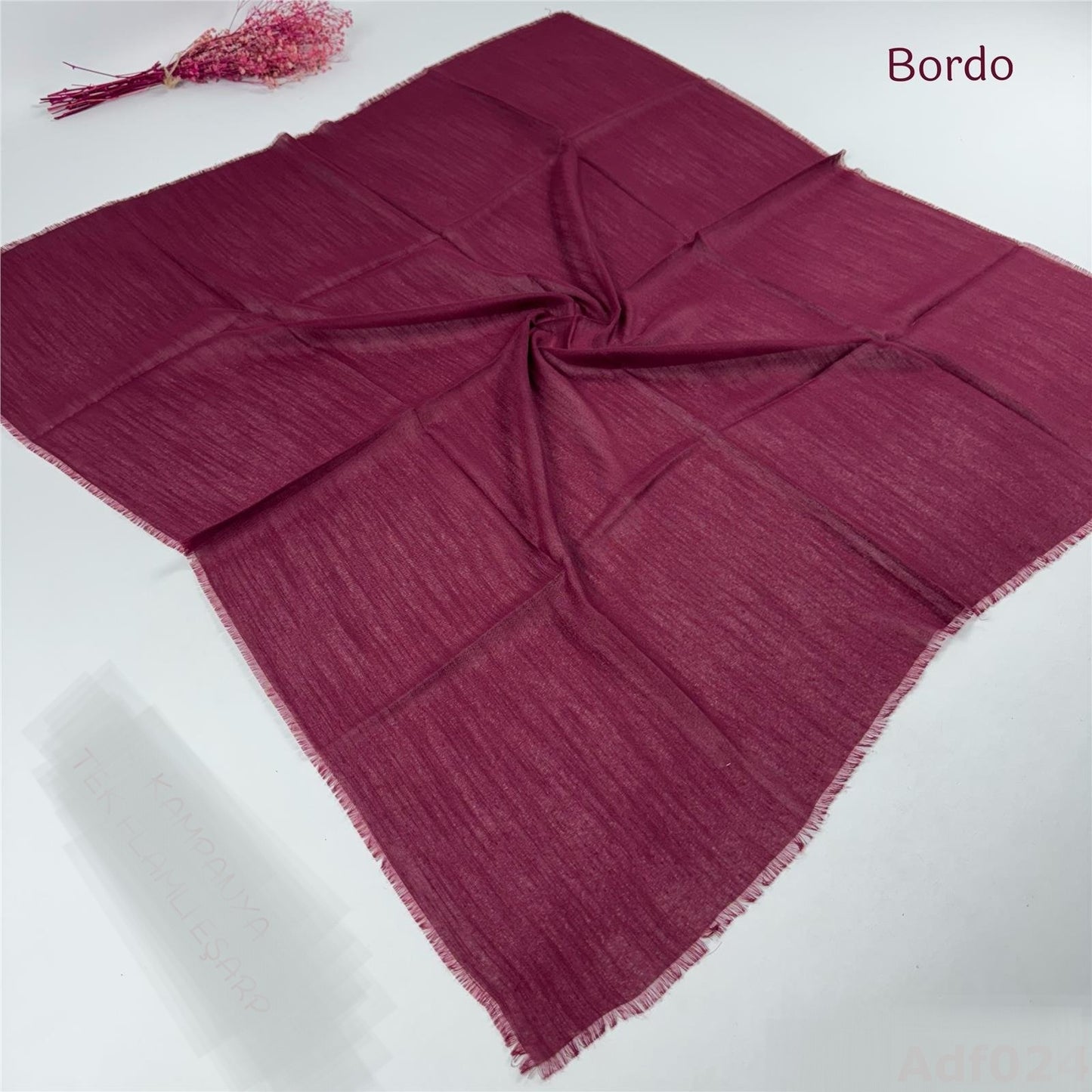 Düz coton flamlı Eşarp 50 adet