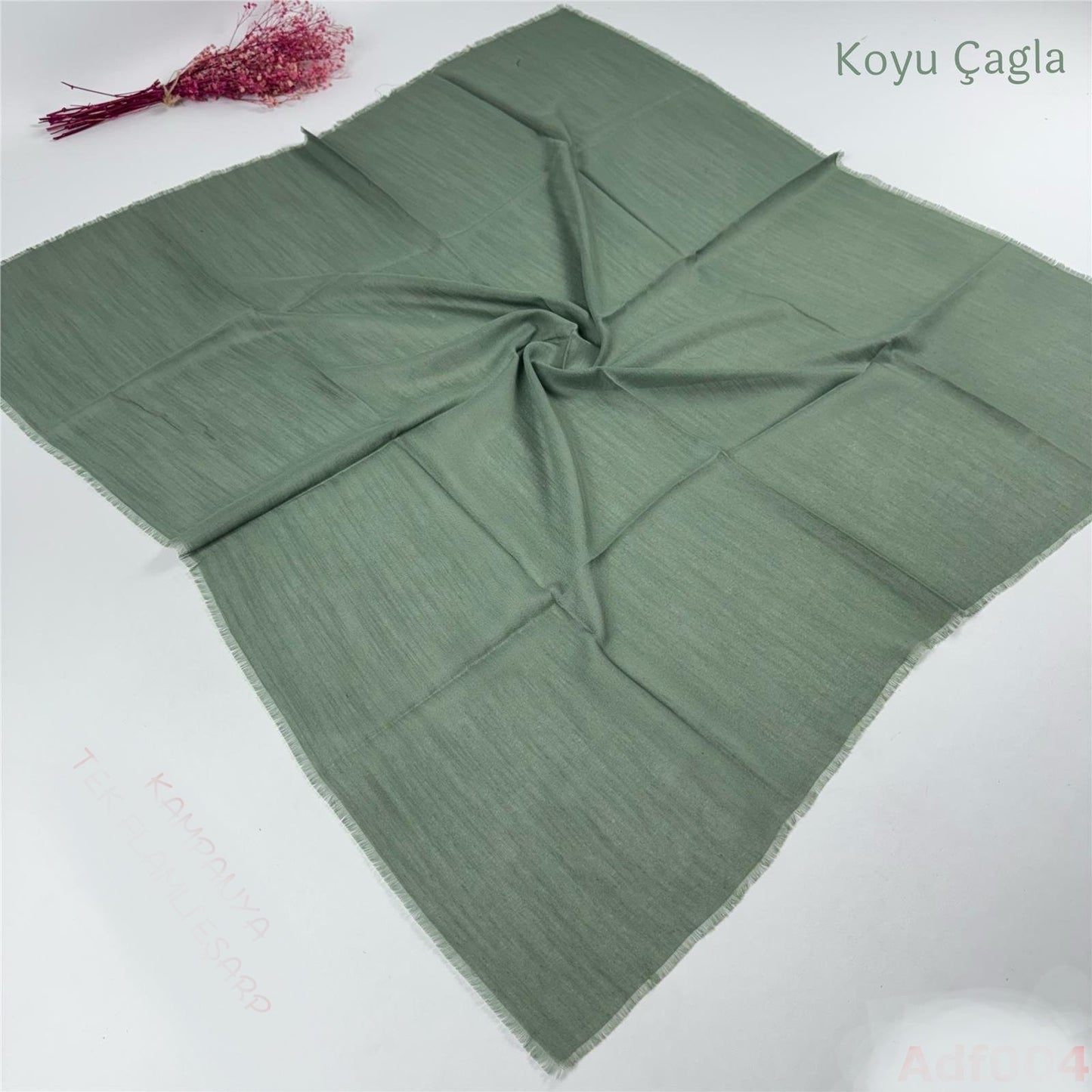 Düz coton flamlı Eşarp 50 adet