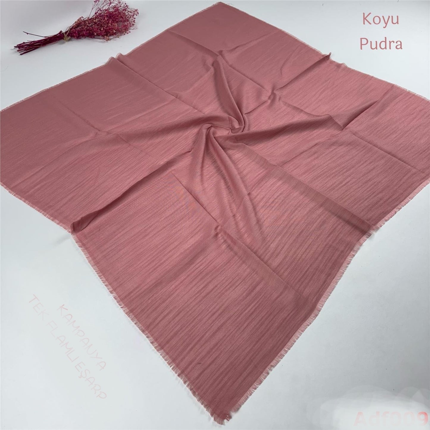 Düz coton flamlı Eşarp 50 adet