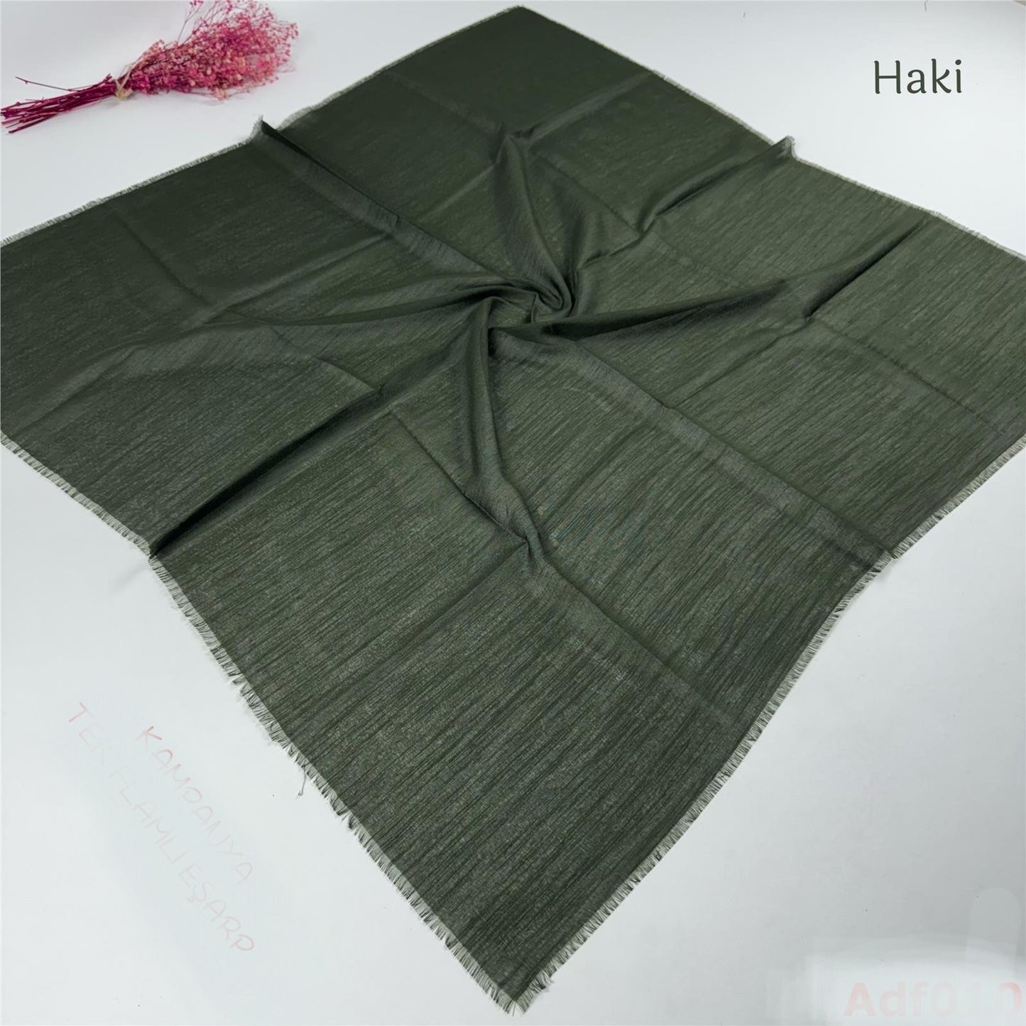 Düz coton flamlı Eşarp 50 adet