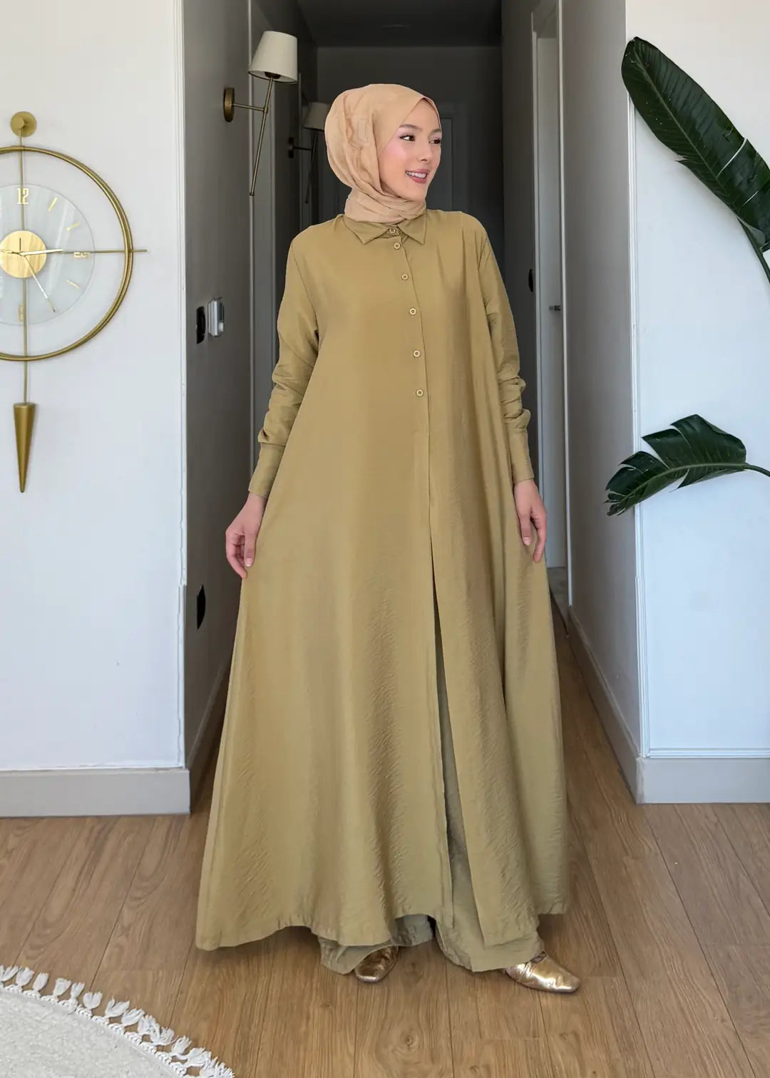 Mango ikili Takım yeşil