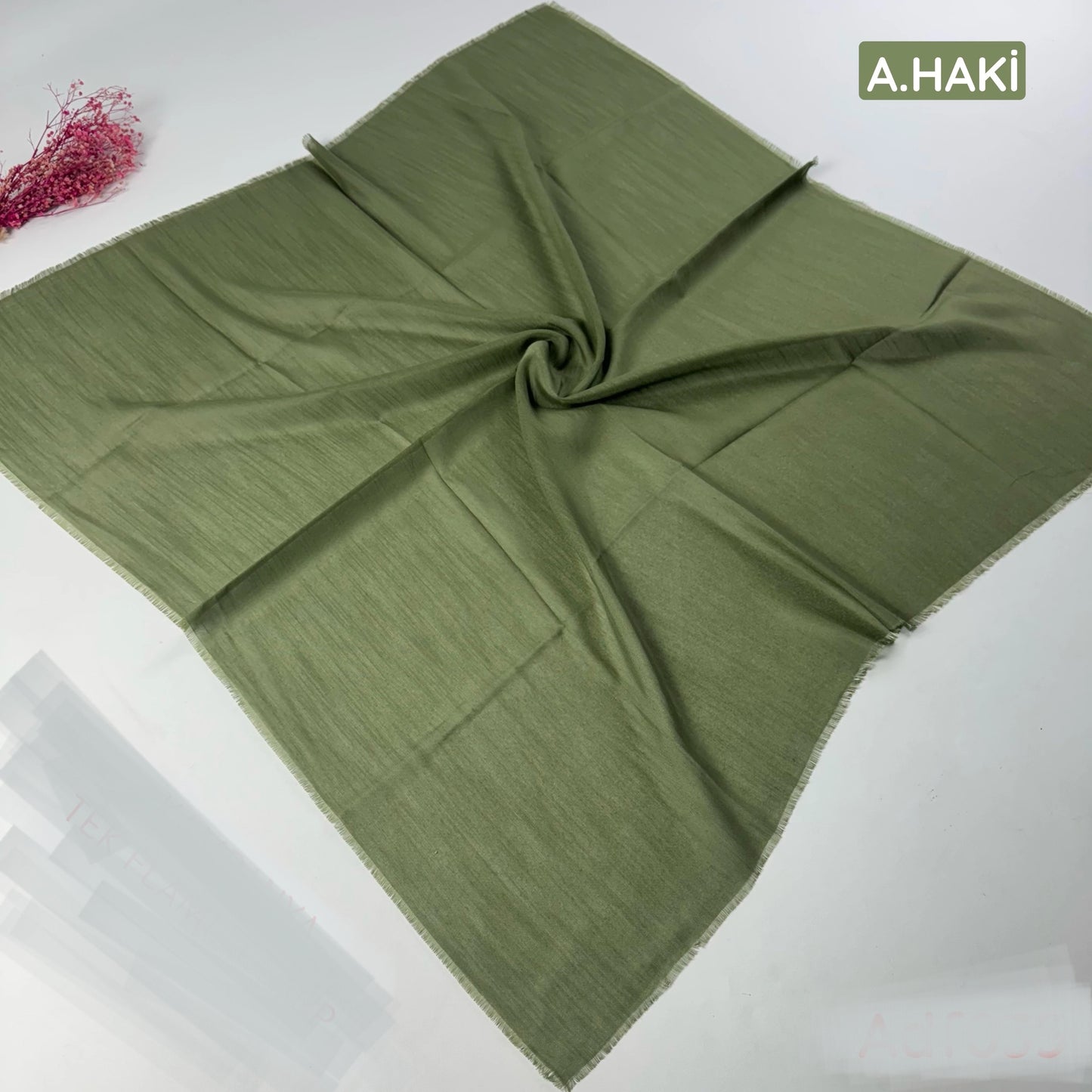 Düz coton flamlı Eşarp 50 adet