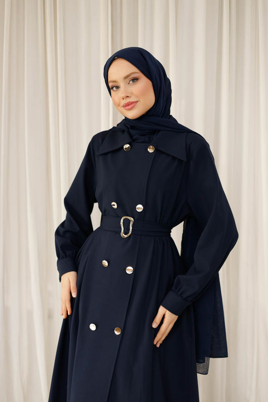 Kemerli Ferace lacivert