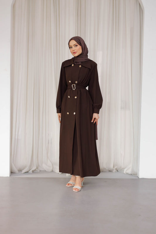 Kemerli Ferace kahverengi