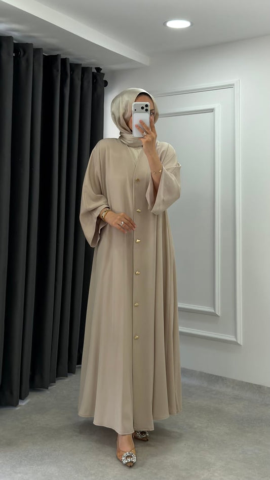 Karanfil Abaya bej