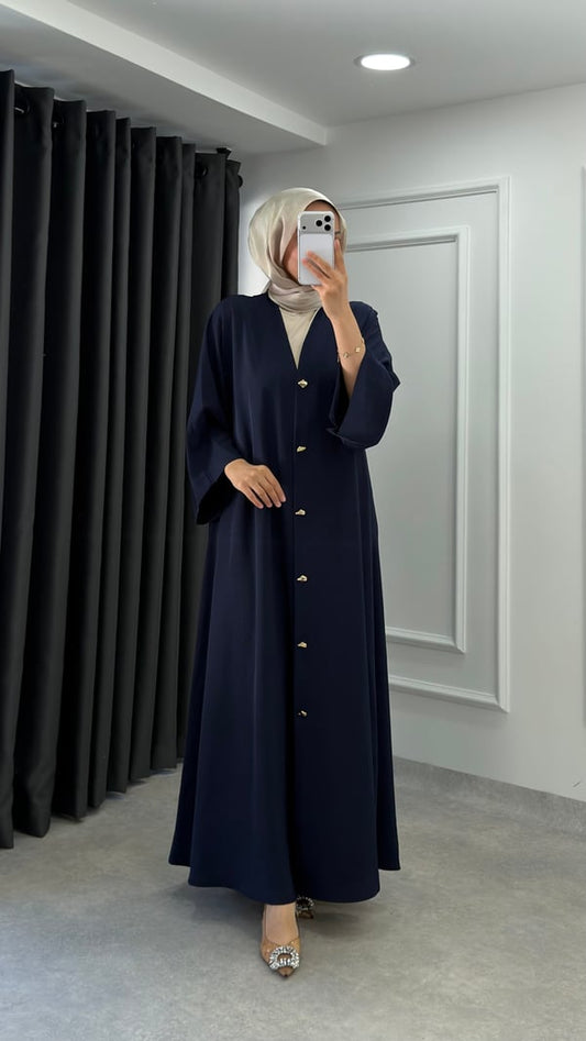 Karanfil Abaya lacivert