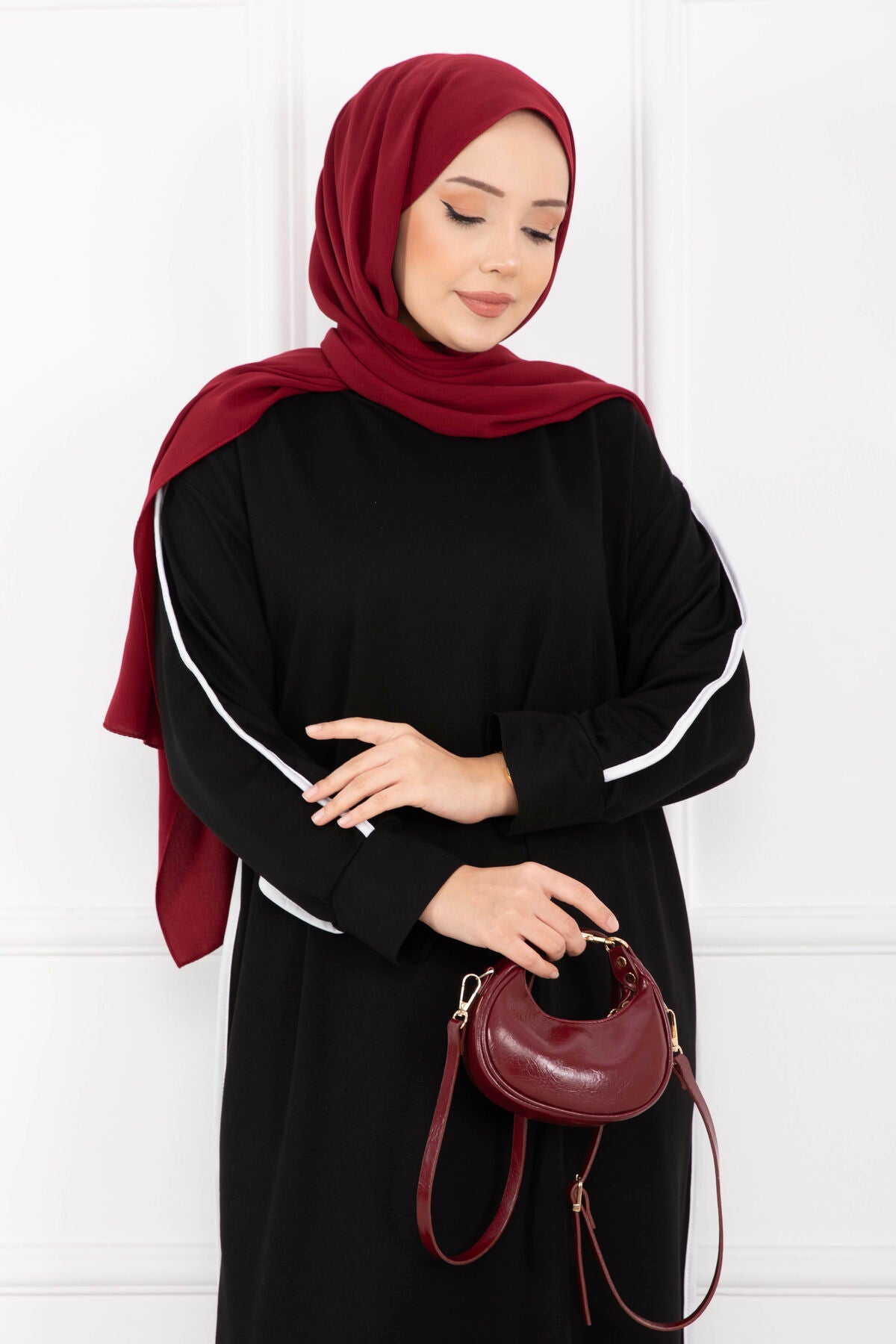 Sportif Biye Detaylı Tesettür Takım