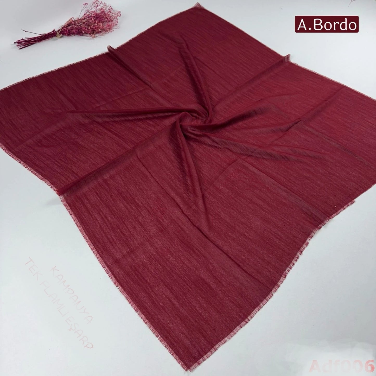 Düz coton flamlı Eşarp 50 adet