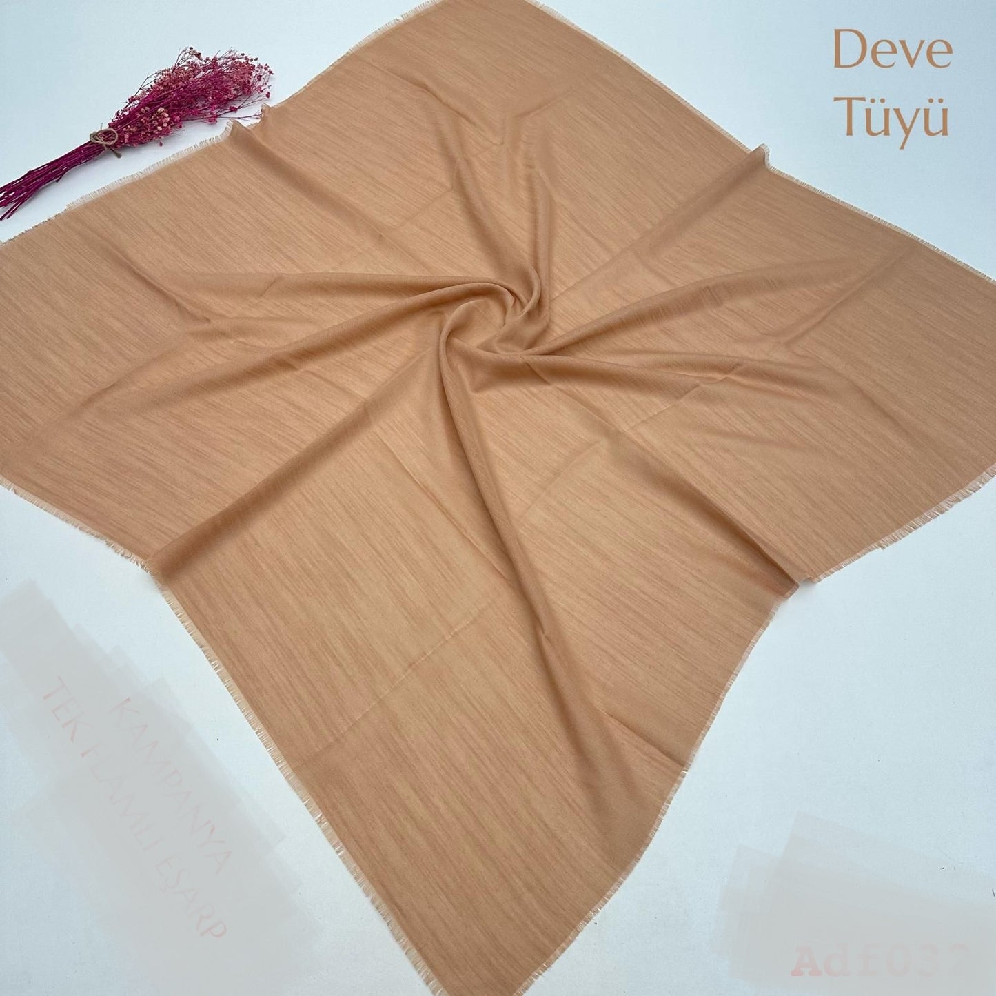 Düz coton flamlı Eşarp 50 adet