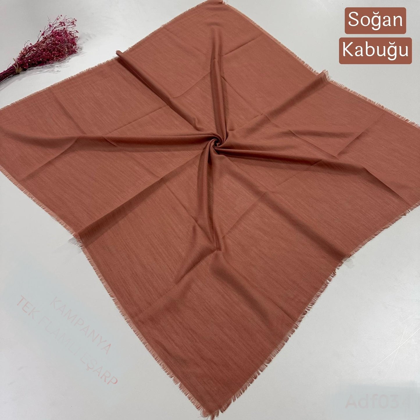 Düz coton flamlı Eşarp 50 adet