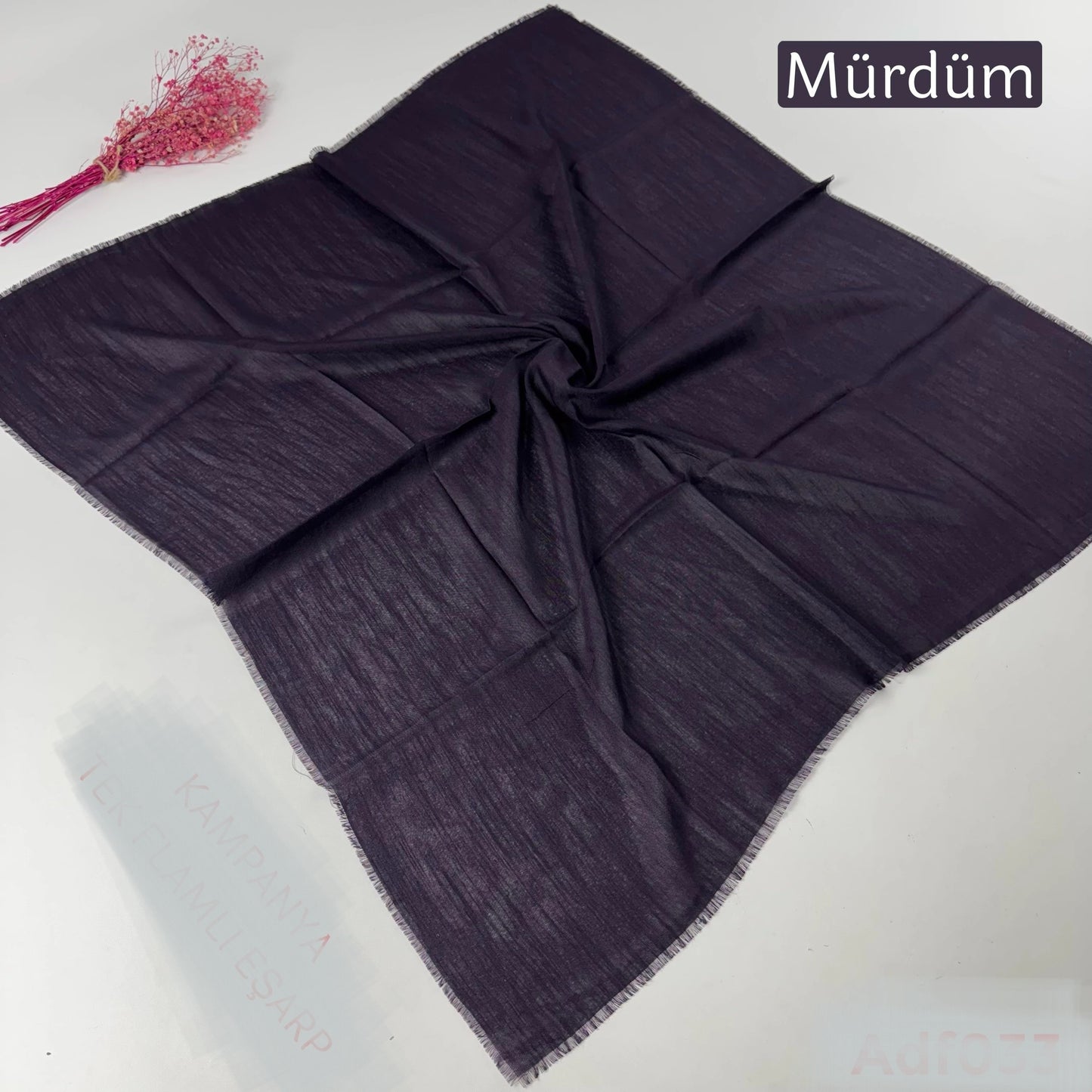 Düz coton flamlı Eşarp 50 adet