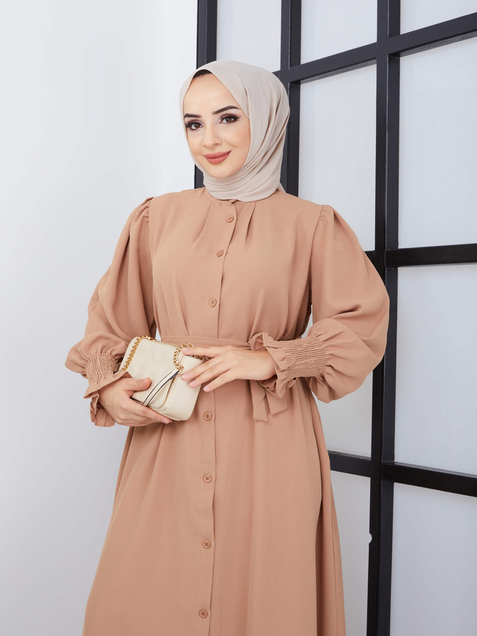 Tasche Abaya Kleid Kamel
